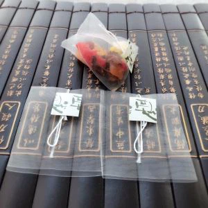 PLA Hauv Biodegradable Pob Kws Fibre Tea Hnav